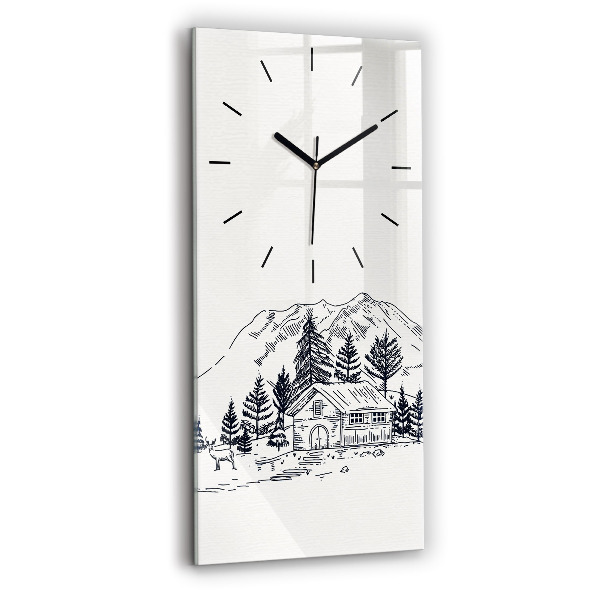 Orologio verticale Città dei cartoni animati