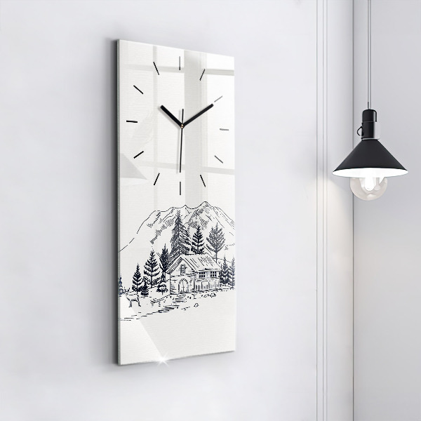 Orologio verticale Città dei cartoni animati