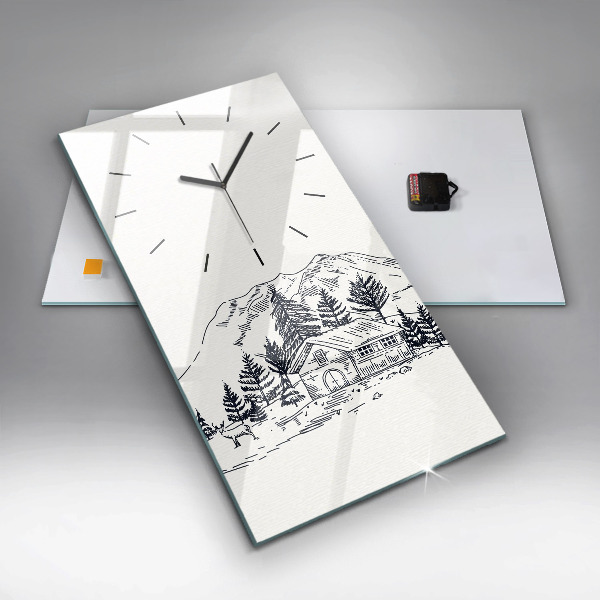 Orologio verticale Città dei cartoni animati