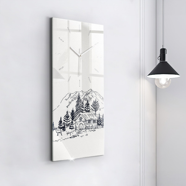 Orologio verticale Città dei cartoni animati