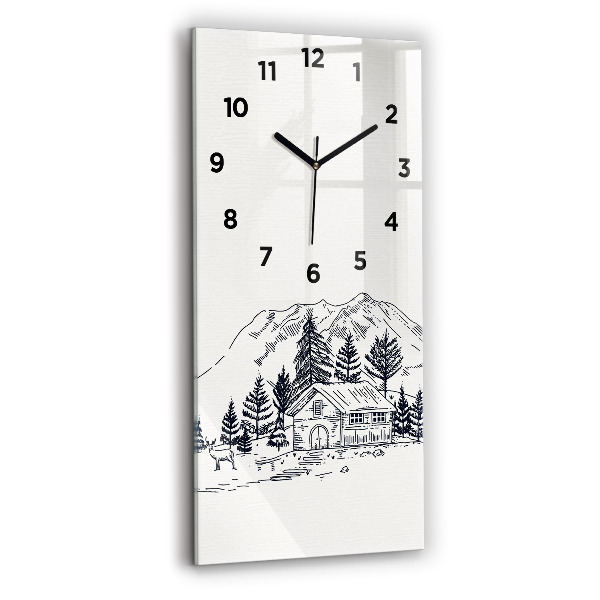 Orologio verticale Città dei cartoni animati