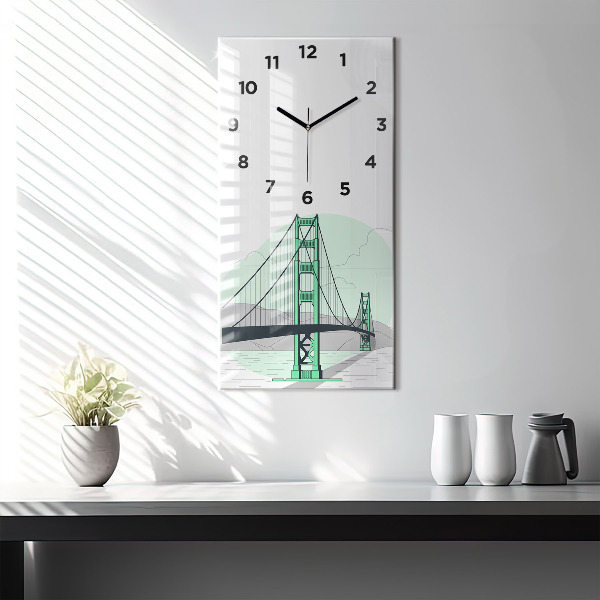 Orologio verticale Ponte Verde