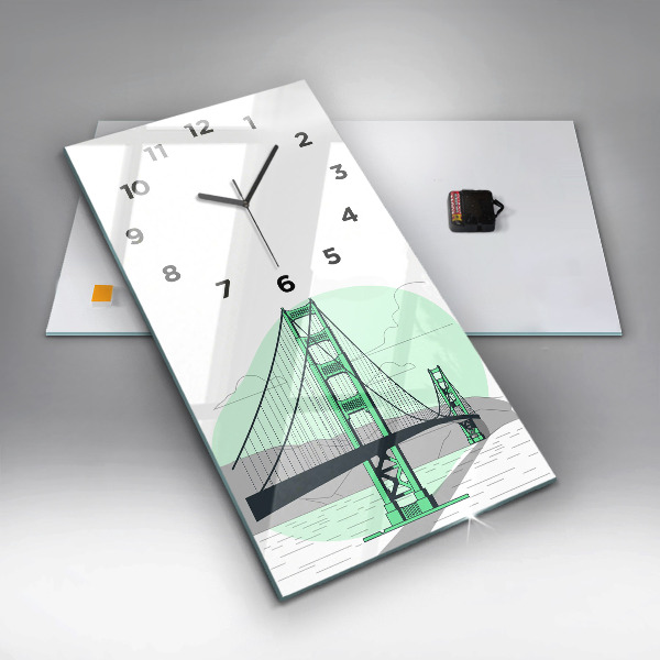 Orologio verticale Ponte Verde