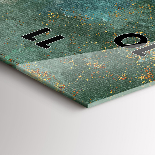 Orologio verticale Motivo decorativo