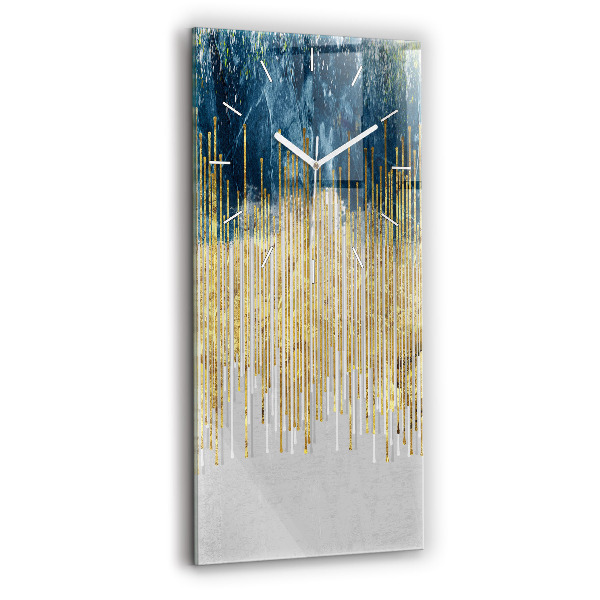 Orologio verticale Motivo decorativo e oro