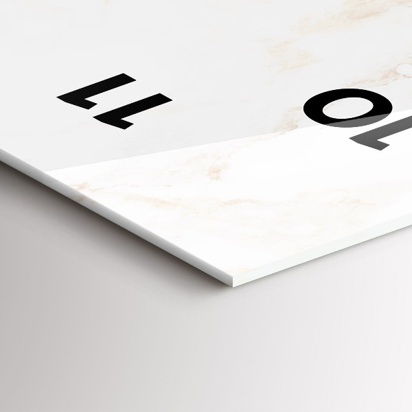 Orologio verticale Marmo elegante