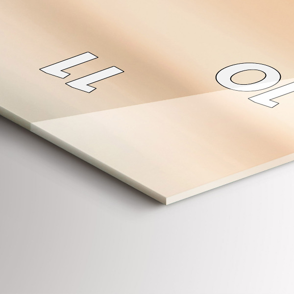 Orologio verticale Alba sul campo