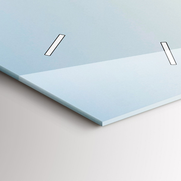 Orologio verticale Montagne e campi