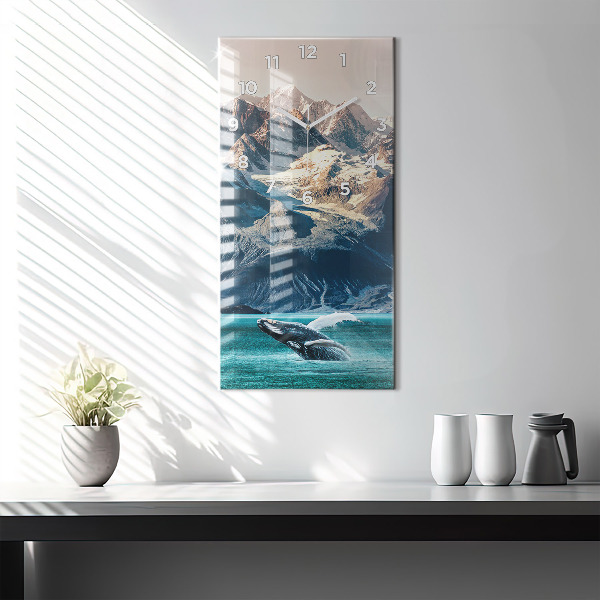 Orologio verticale Acqua di balena