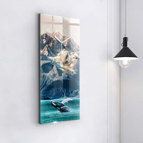 Orologio verticale Acqua di balena