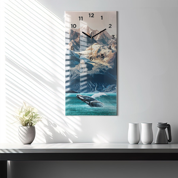 Orologio verticale Acqua di balena