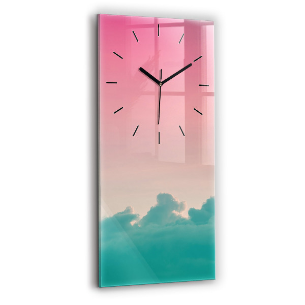 Orologio verticale Gradiente del cielo e della montagna