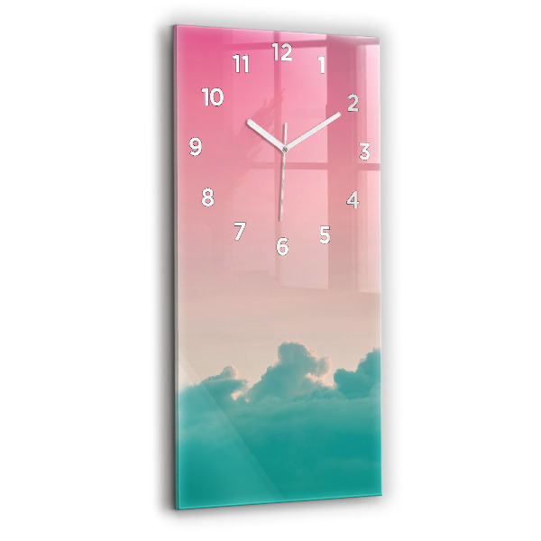 Orologio verticale Gradiente del cielo e della montagna