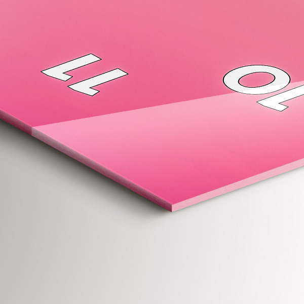 Orologio verticale Gradiente del cielo e della montagna