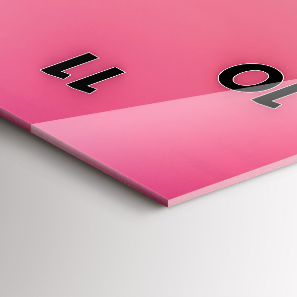 Orologio verticale Gradiente del cielo e della montagna