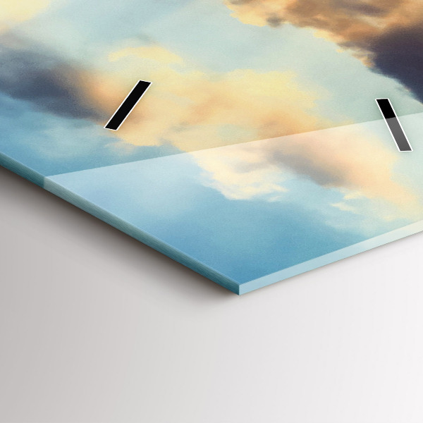 Orologio verticale Tramonto sulla spiaggia