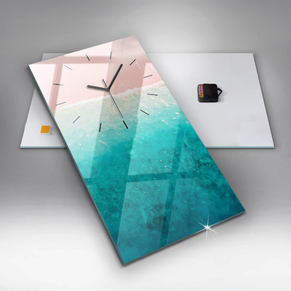 Orologio verticale Spiaggia di sabbia di mare