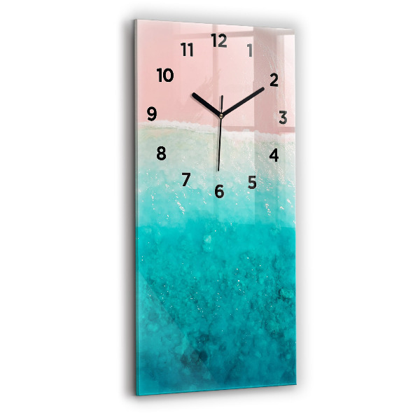 Orologio verticale Spiaggia di sabbia di mare