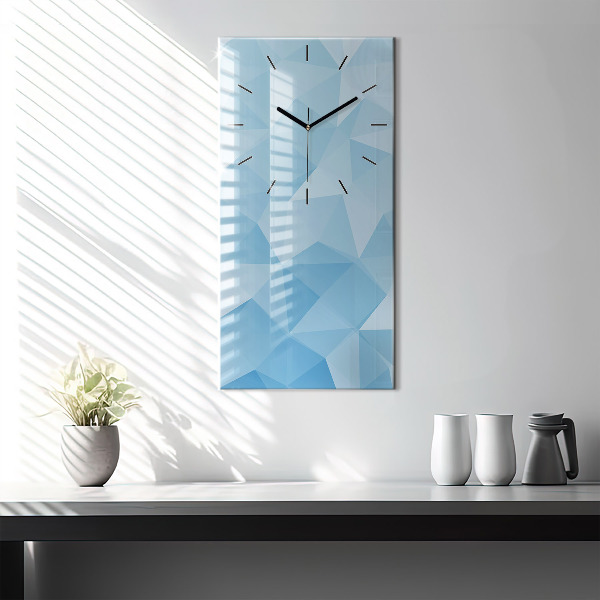 Orologio verticale Triangoli astratti