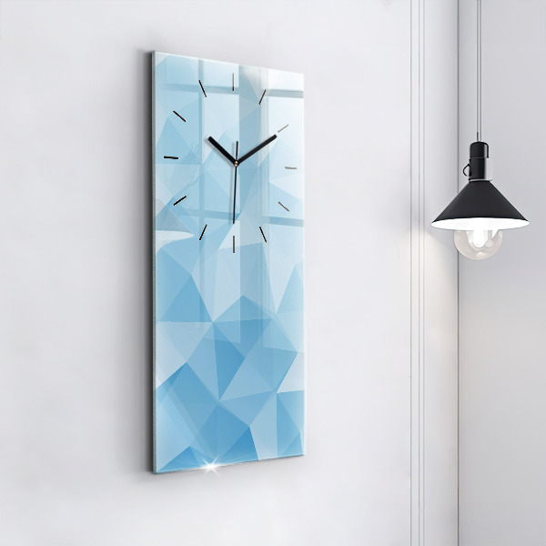 Orologio verticale Triangoli astratti