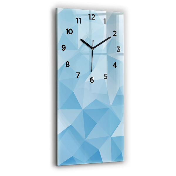 Orologio verticale Triangoli astratti