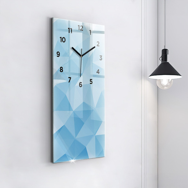Orologio verticale Triangoli astratti