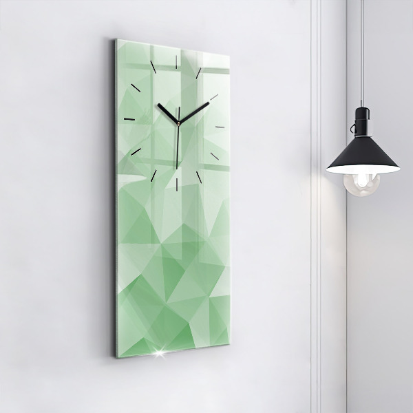 Orologio verticale Triangoli astratti