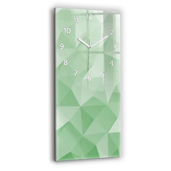Orologio verticale Triangoli astratti