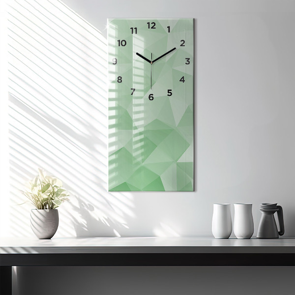 Orologio verticale Triangoli astratti