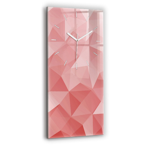 Orologio verticale Triangoli astratti