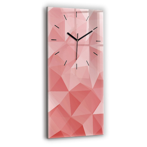 Orologio verticale Triangoli astratti