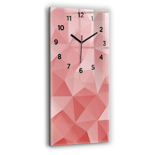 Orologio verticale Triangoli astratti