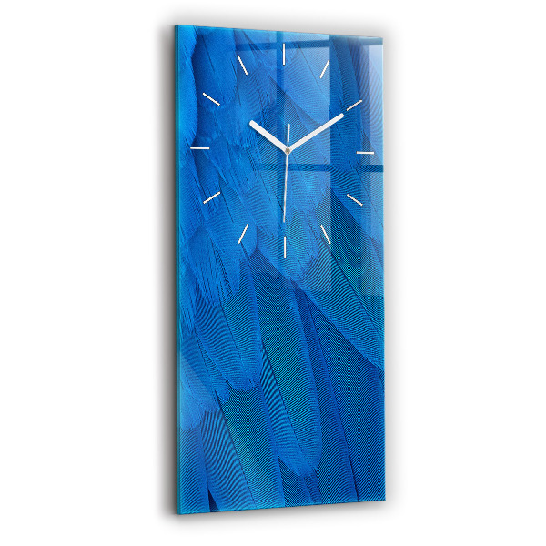 Orologio verticale Piuma di uccello