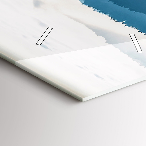 Orologio verticale Paesaggio montano