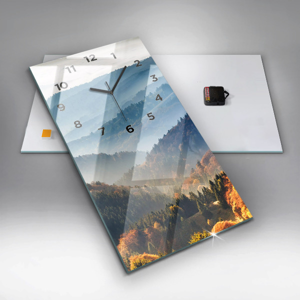 Orologio verticale Paesaggio montano