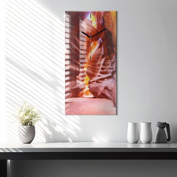 Orologio verticale Canyon di sabbia