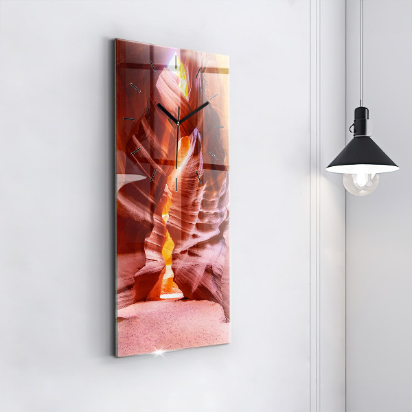 Orologio verticale Canyon di sabbia