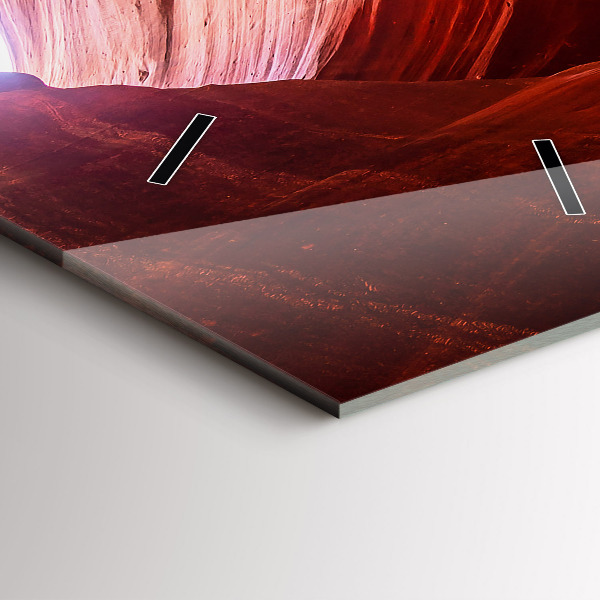 Orologio verticale Canyon di sabbia