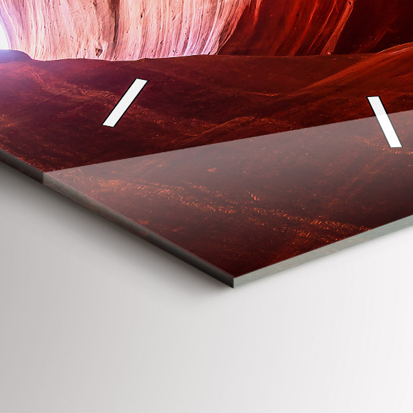 Orologio verticale Canyon di sabbia