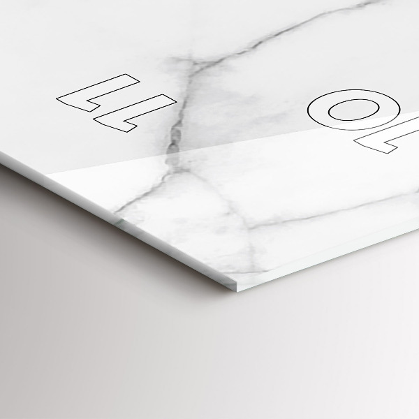 Orologio verticale Marmo decorativo