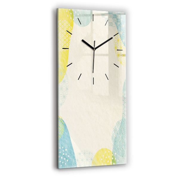 Orologio verticale in vetro Cornice modello