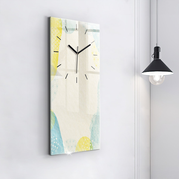 Orologio verticale in vetro Cornice modello