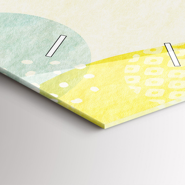 Orologio verticale in vetro Cornice modello