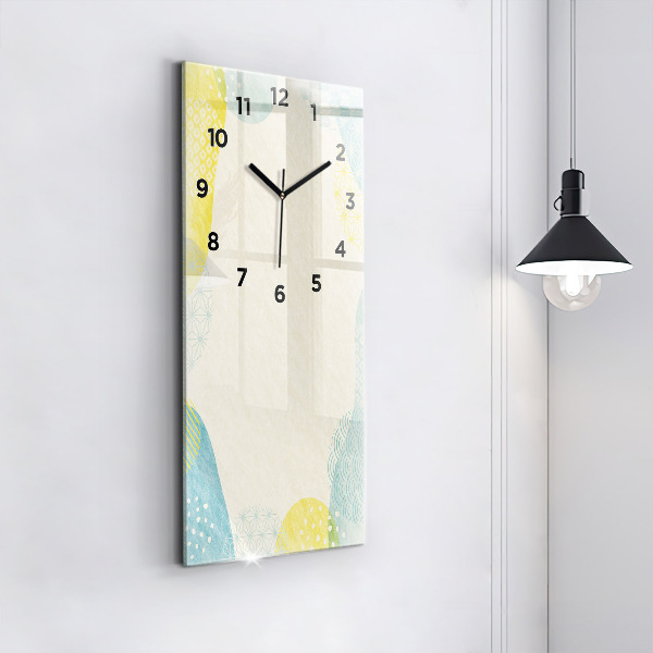 Orologio verticale in vetro Cornice modello