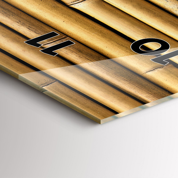 Orologio verticale Bastoncini di bambù