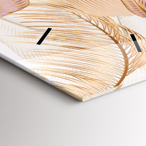 Orologio verticale Motivo foglia naturale