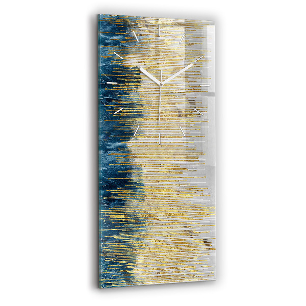 Orologio verticale Motivo decorativo e oro