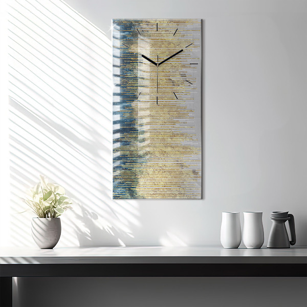 Orologio verticale Motivo decorativo e oro