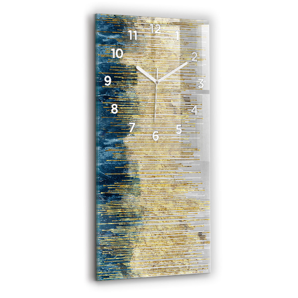Orologio verticale Motivo decorativo e oro