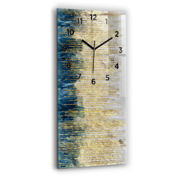 Orologio verticale Motivo decorativo e oro